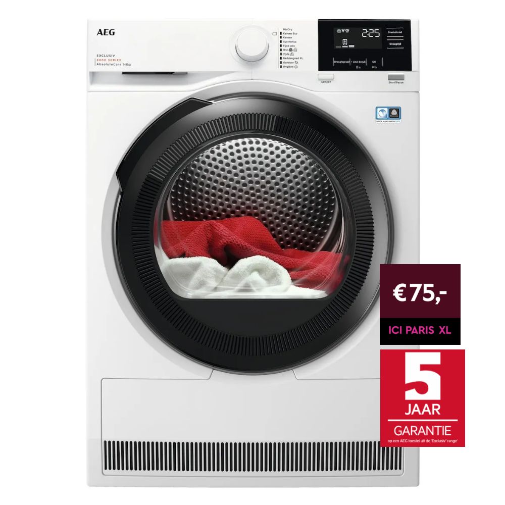 AEG Warmtepompdroger TR8ESSEN AbsoluteCare