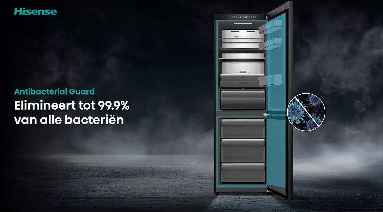 Hisense koelvries combinatie RB5K330GSFC - Afbeelding 5