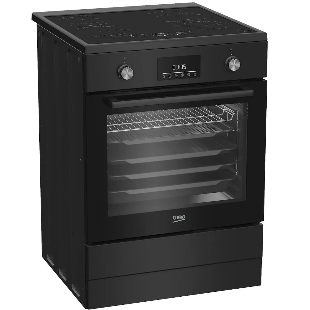 Beko FBMA6930GA inductie fornuis Antraciet - Afbeelding 3