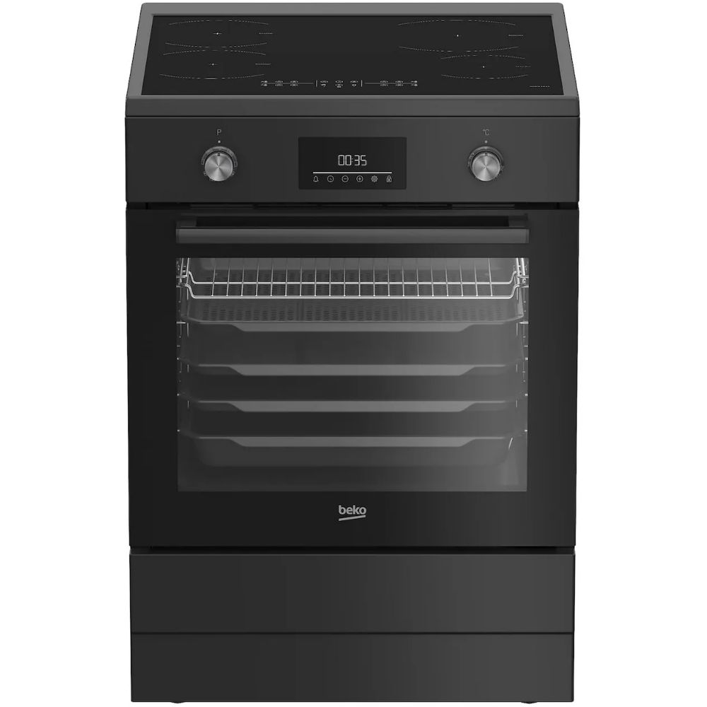 Beko FBMA6930GA inductie fornuis Antraciet