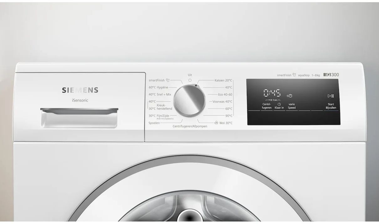 SIEMENS WM14N09XNL wasmachine 8kg ExtraKlasse - Afbeelding 2