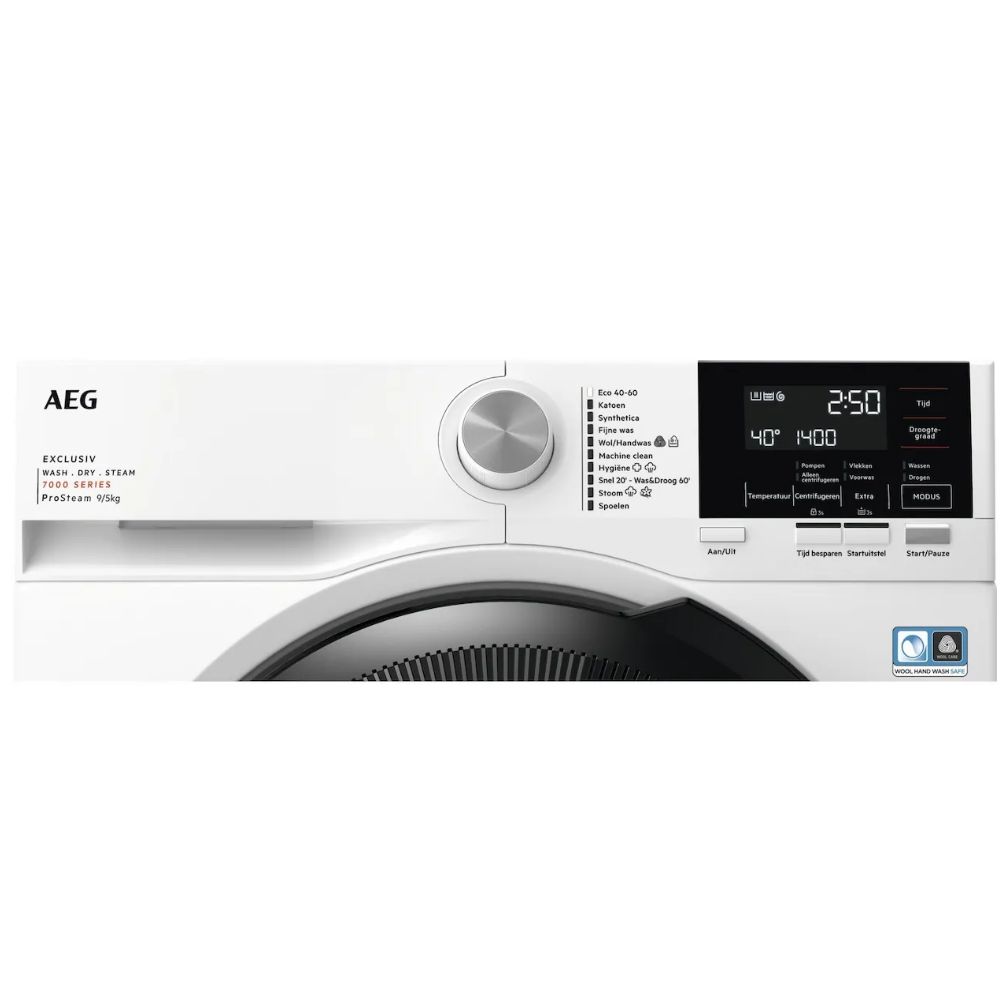 AEG was-droogautomaat LWR739X64 7000 serie ProSteam - Afbeelding 2